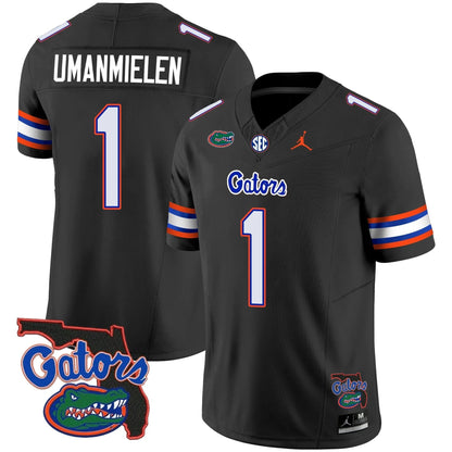 Florida Gators 2023 Vapor Limited Jersey - Florida Map - All Stitched