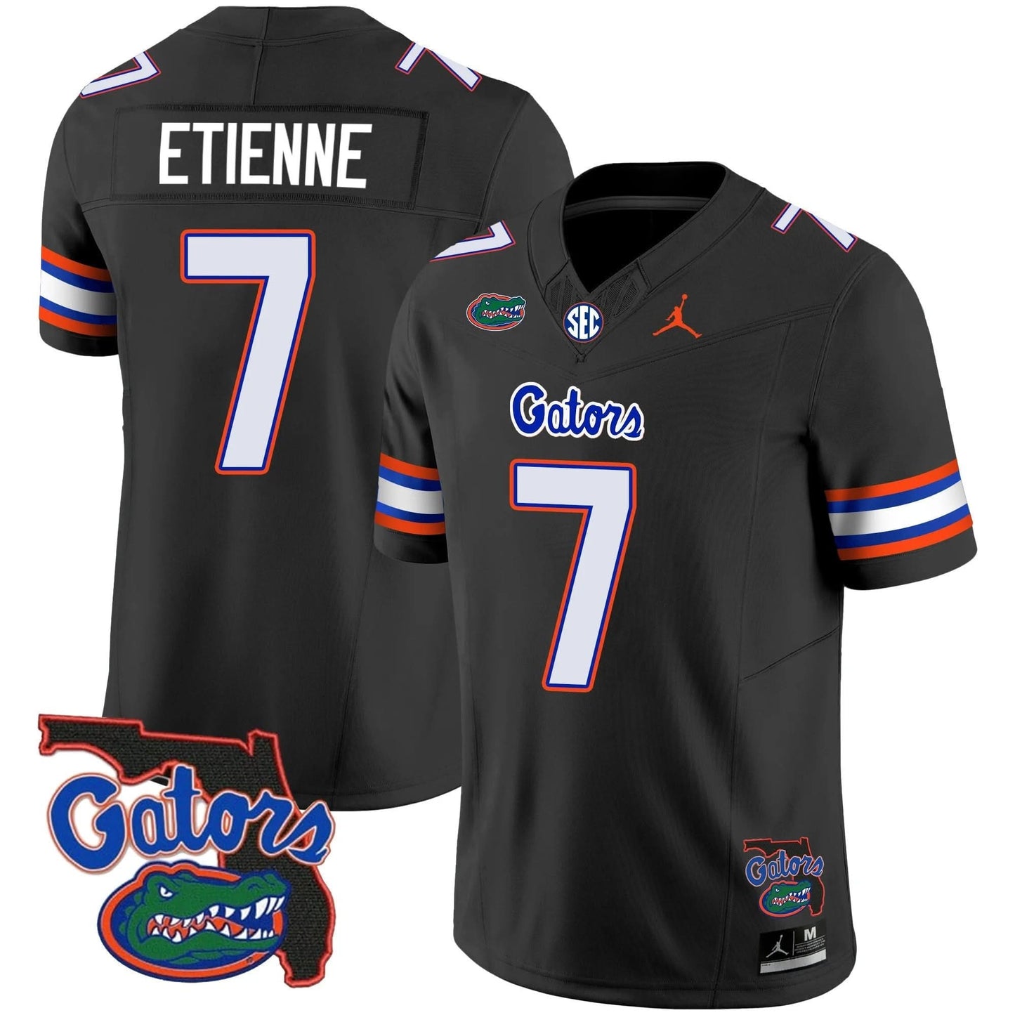 Florida Gators 2023 Vapor Limited Jersey - Florida Map - All Stitched
