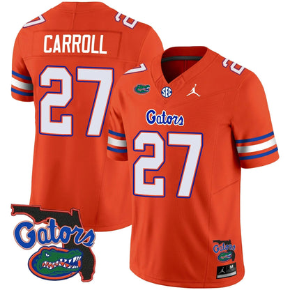 Florida Gators 2023 Vapor Limited Jersey - Florida Map - All Stitched