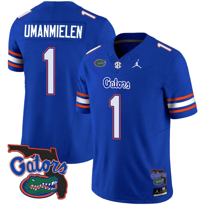 Florida Gators 2023 Vapor Limited Jersey - Florida Map - All Stitched