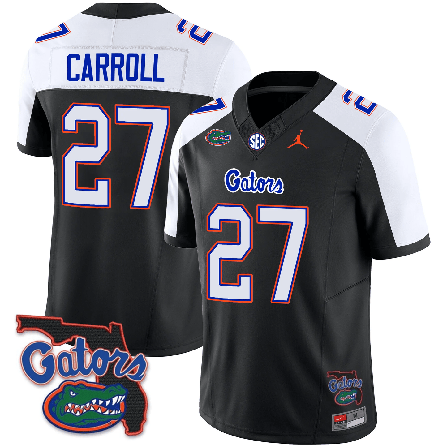 Florida Gators 2023 Vapor Limited Jersey - Florida Map - All Stitched