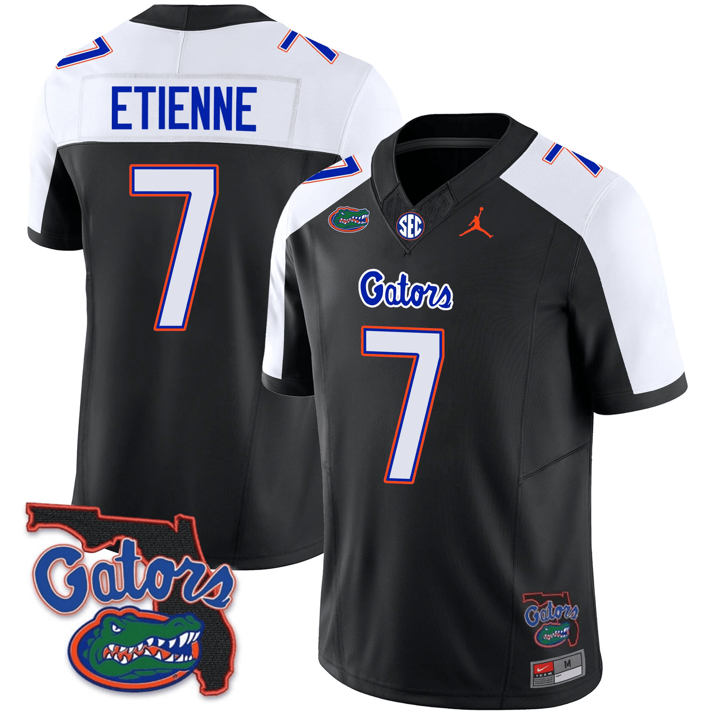 Florida Gators 2023 Vapor Limited Jersey - Florida Map - All Stitched