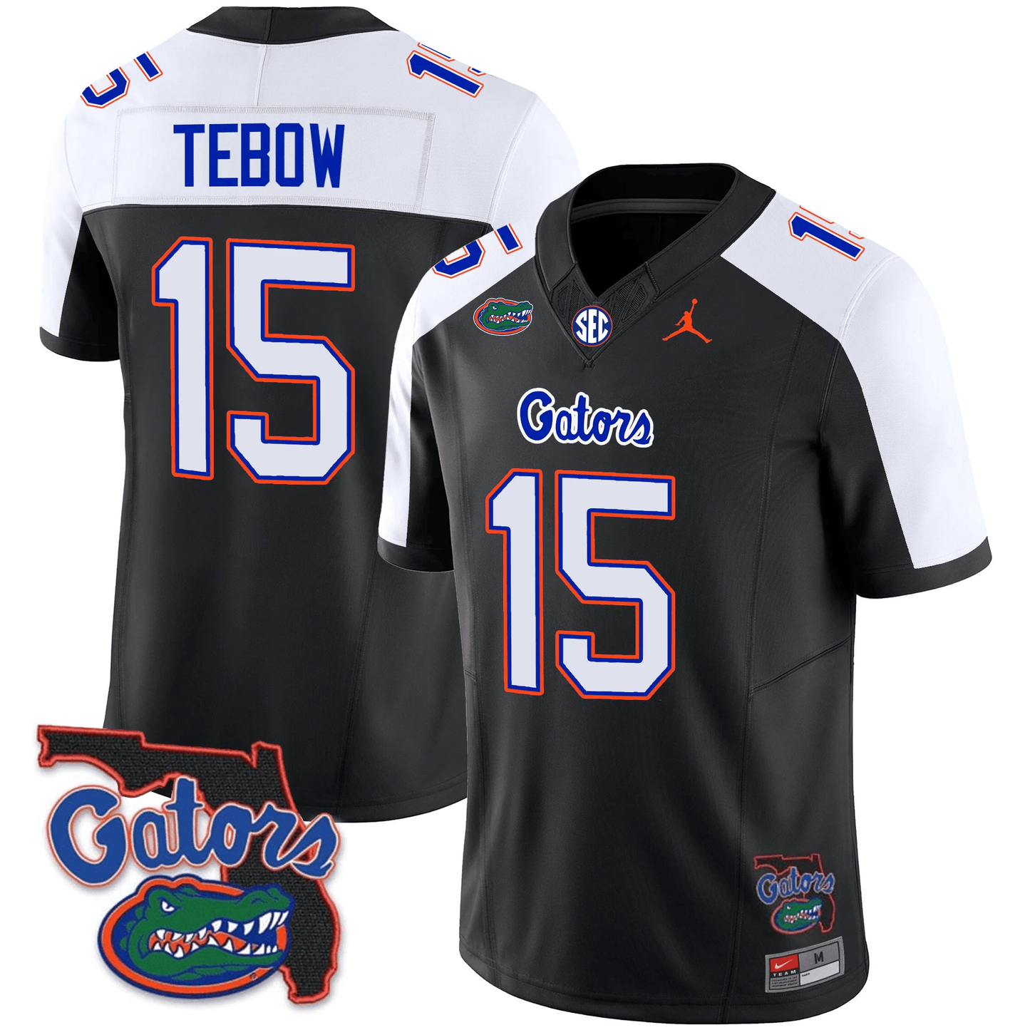Florida Gators 2023 Vapor Limited Jersey - Florida Map - All Stitched
