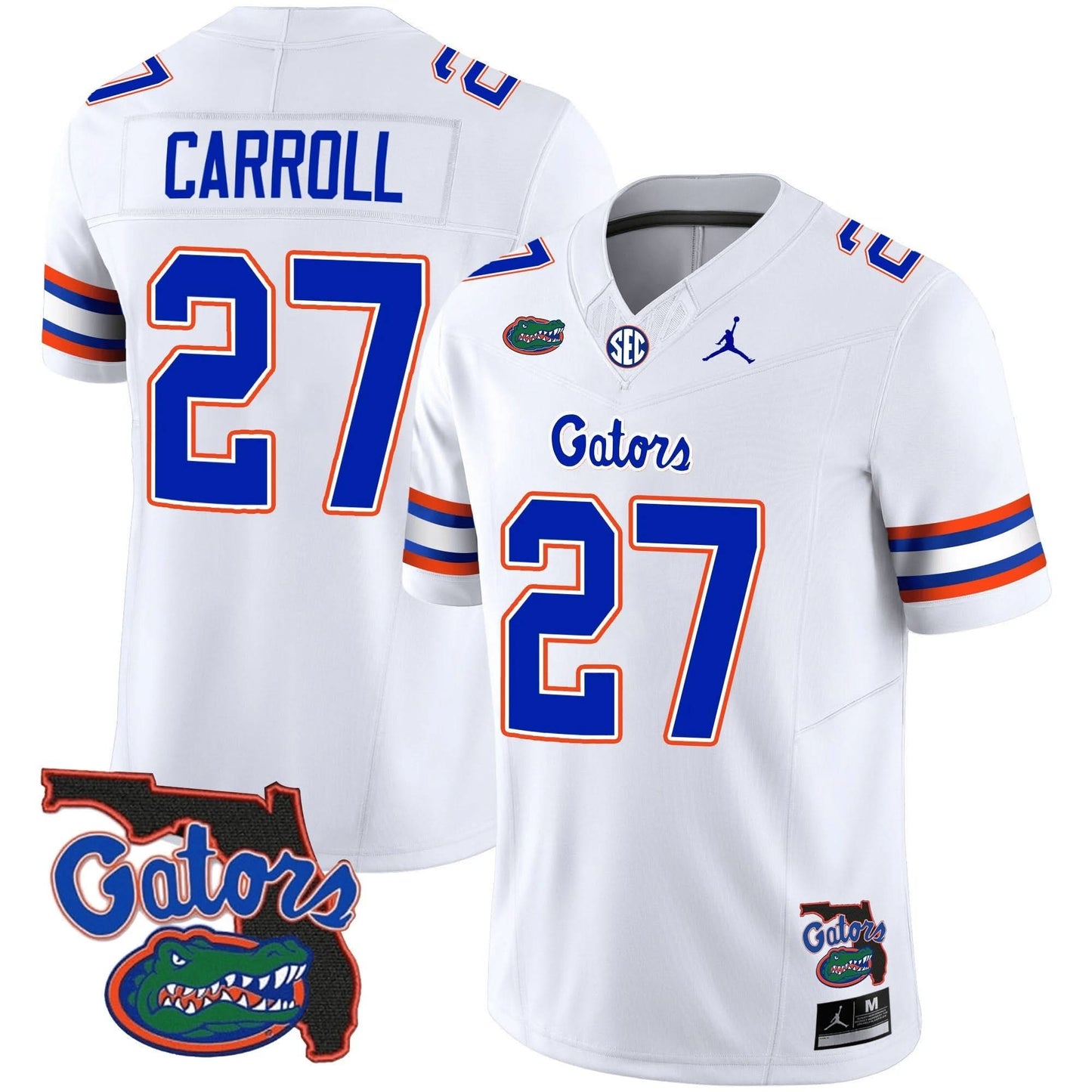Florida Gators 2023 Vapor Limited Jersey - Florida Map - All Stitched