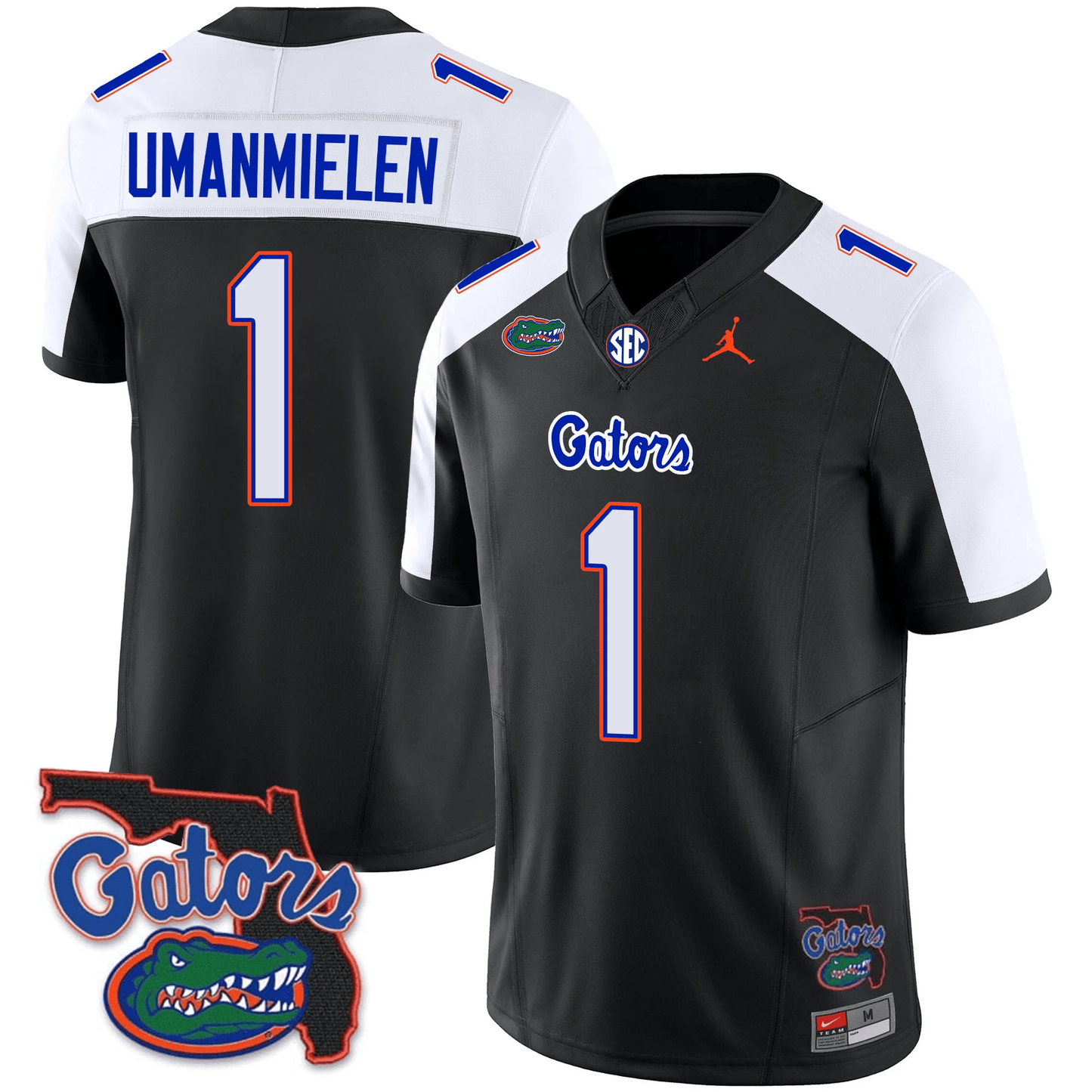 Florida Gators 2023 Vapor Limited Jersey - Florida Map - All Stitched
