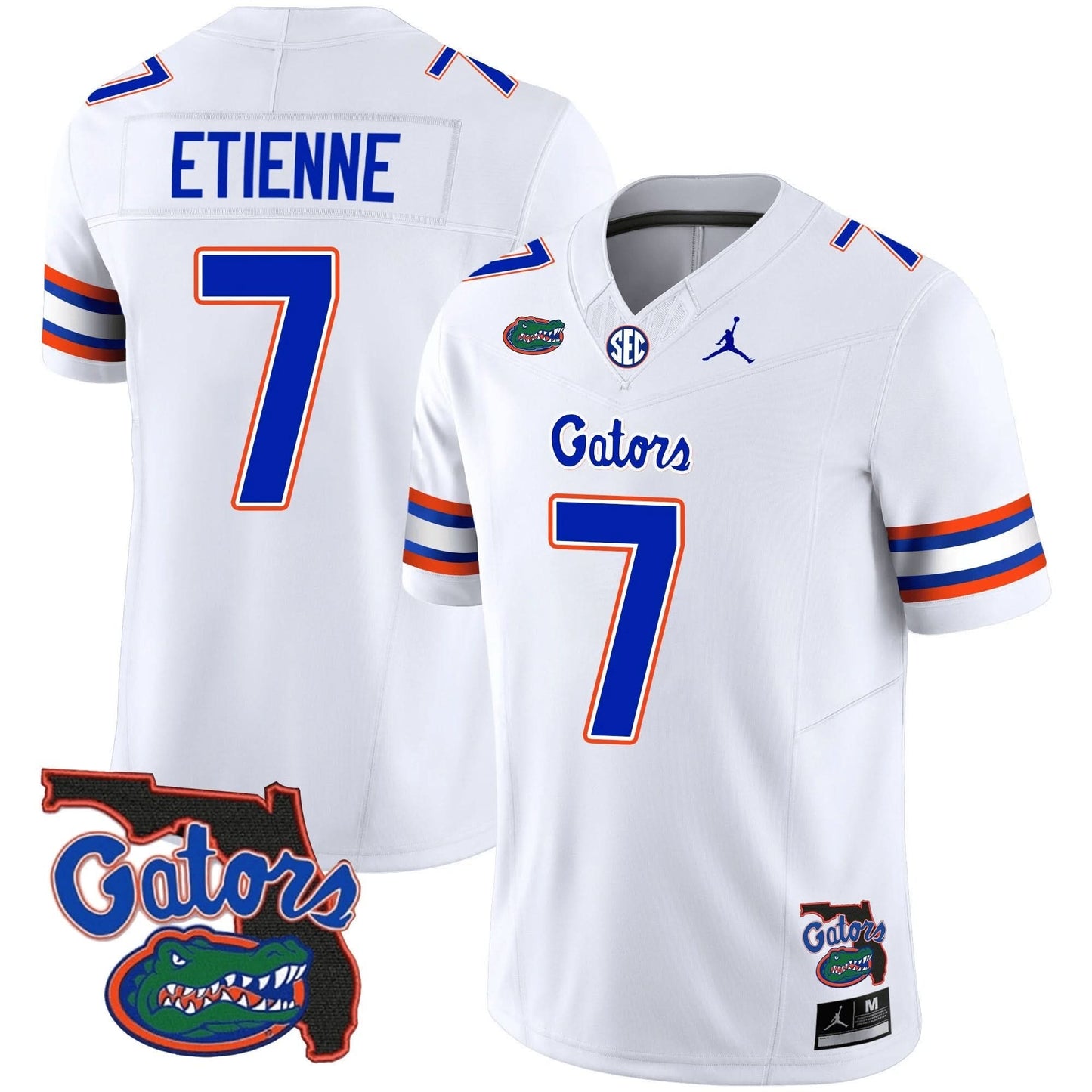 Florida Gators 2023 Vapor Limited Jersey - Florida Map - All Stitched