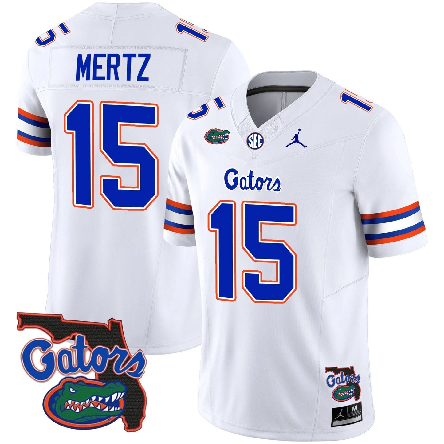Florida Gators 2023 Vapor Limited Jersey - Florida Map - All Stitched