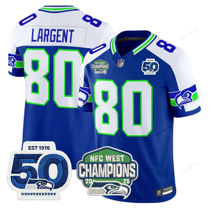 Seattle Seahawks NFC West Division Champions Vapor Limited Jersey V2 - All Stitched