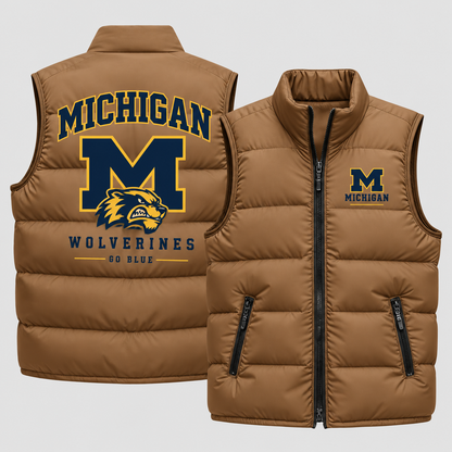 MICH  2026 Military Appreciation Puffer Vest - Printed