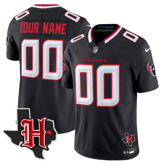 HOU 2024 Texas Patch Vapor Limited Custom Jersey V5 - Stitched