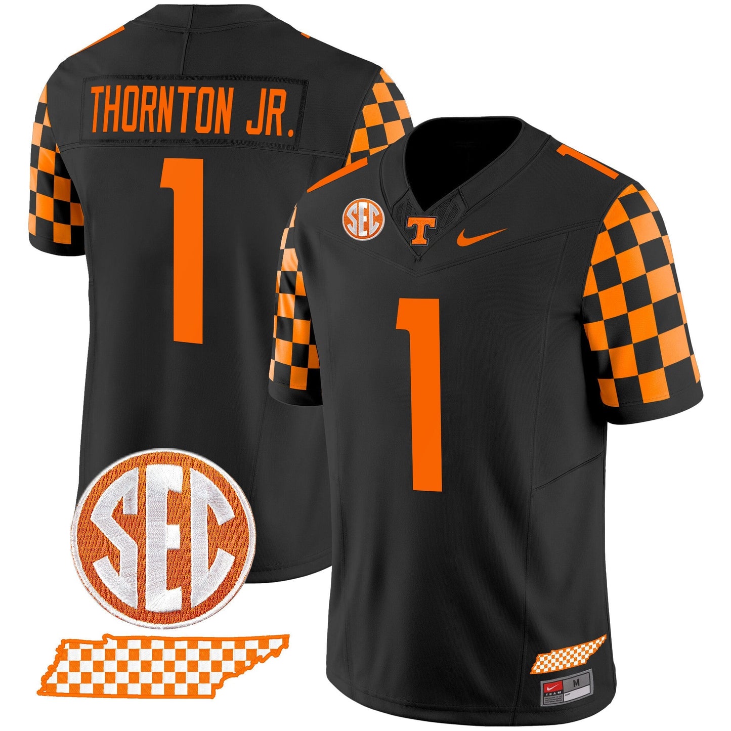 TENN 2024 Checkerboard Vapor Limited Jersey - All Stitched