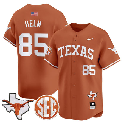 TEX 2024 Vapor Premier Baseball Jersey - All Stitched