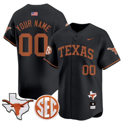 TEX 2024 Vapor Premier Baseball Custom Jersey - All Stitched