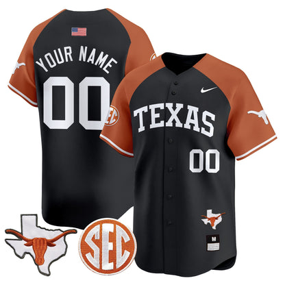 TEX 2024 Vapor Premier Baseball Custom Jersey - All Stitched
