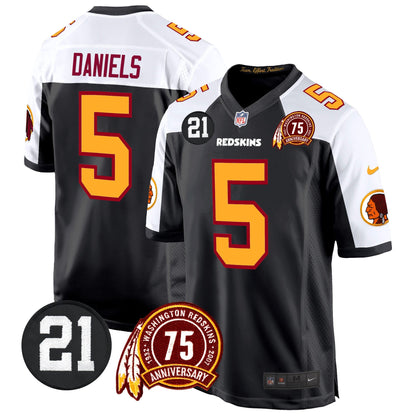 WR 75th & Sean Taylor Patch Game Jersey - All Stitched
