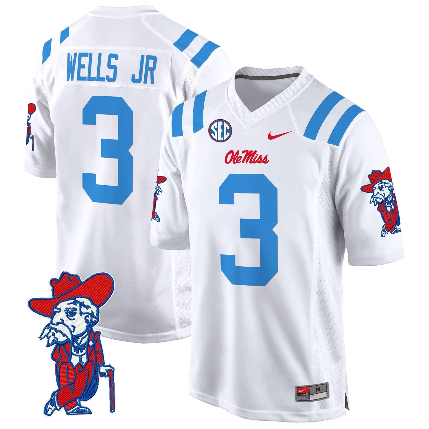 Ole Miss Rebels 2024 Game Jersey - All Stitched