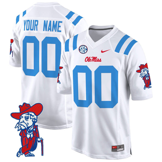 Ole Miss Rebels 2024 Game Custom Jersey - Stitched