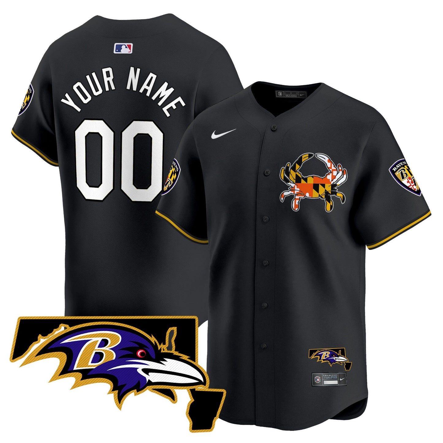 BAL 2024 Vapor Premier Baseball Custom Jersey V2 - All Stitched