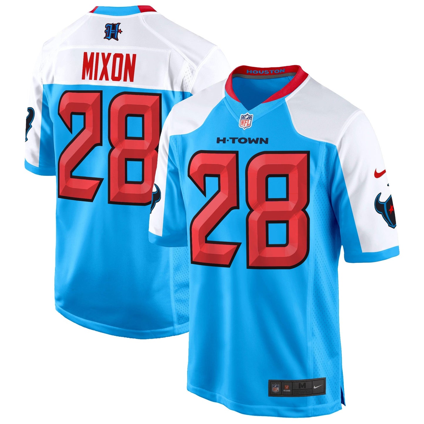 HOU 2024 Game Jersey - All Stitched