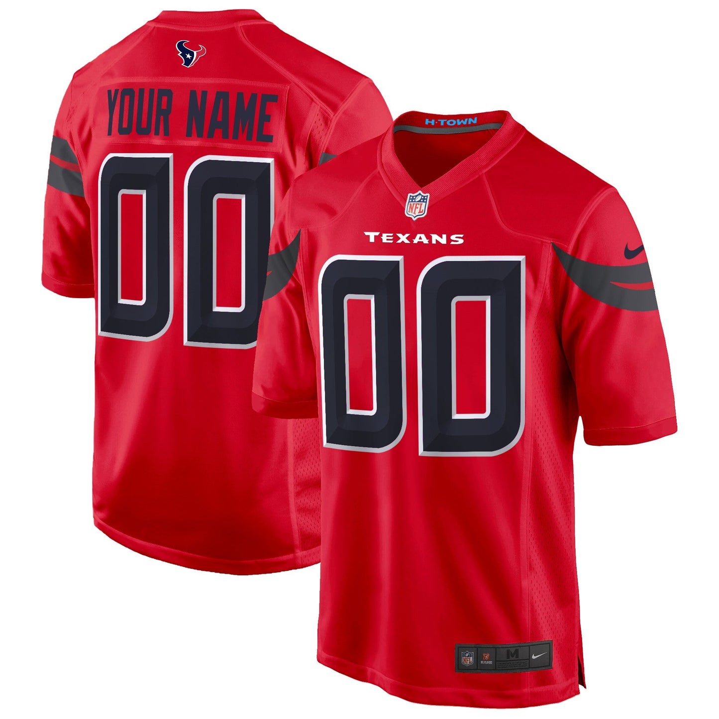 HOU 2024 Game Custom Jersey - All Stitched