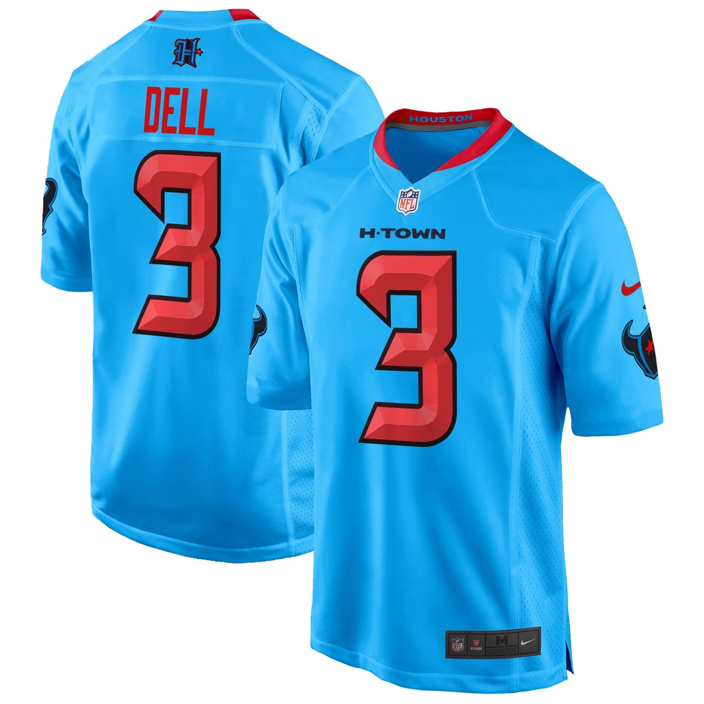 HOU 2024 Game Jersey - All Stitched