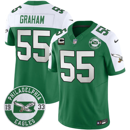 PHI 2024 Throwback Vapor Limited Jersey - Est. 1933 Patch - All Stitched