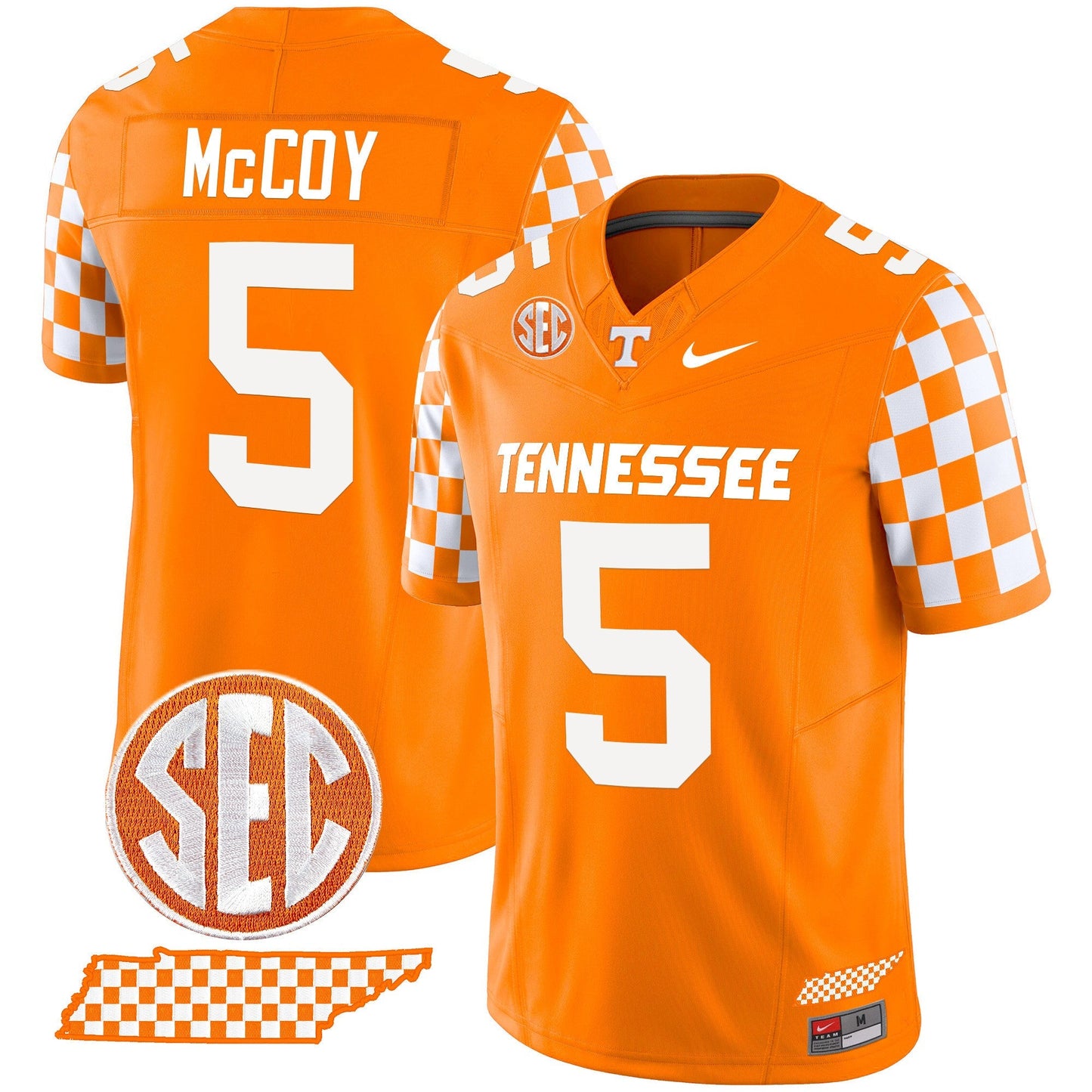 TENN 2024 Checkerboard Vapor Limited Jersey - All Stitched