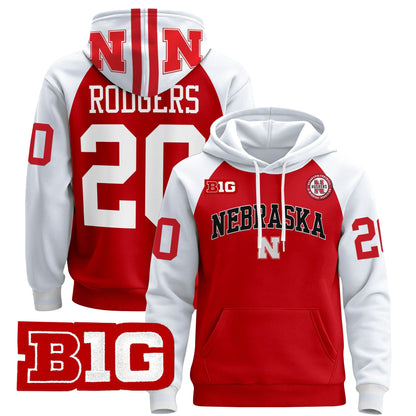 Nebraska Cornhuskers 2024 Pullover Hoodie V3 - Stitched