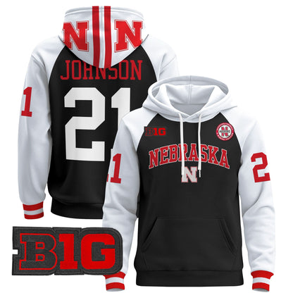 Nebraska Cornhuskers 2024 Pullover Hoodie V3 - Stitched