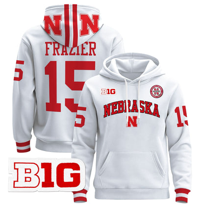 Nebraska Cornhuskers 2024 Pullover Hoodie V3 - Stitched
