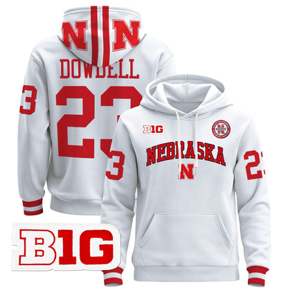 Nebraska Cornhuskers 2024 Pullover Hoodie V3 - Stitched