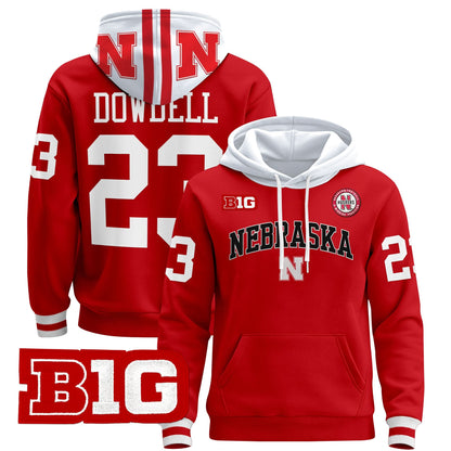 Nebraska Cornhuskers 2024 Pullover Hoodie V3 - Stitched