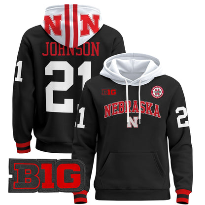 Nebraska Cornhuskers 2024 Pullover Hoodie V3 - Stitched