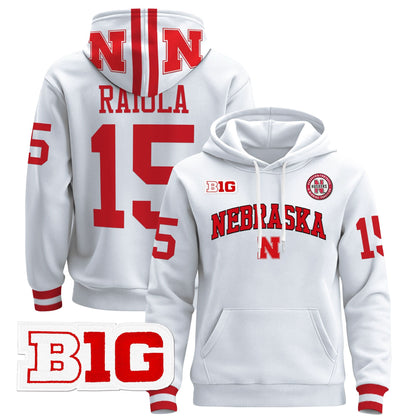 Nebraska Cornhuskers 2024 Pullover Hoodie V3 - Stitched