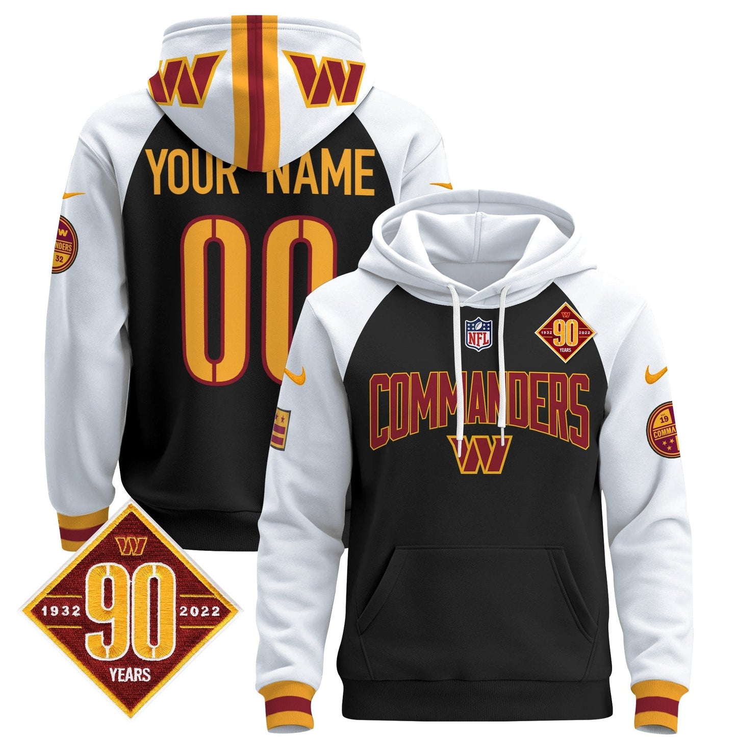 WAS 2024 Custom Pullover Hoodie V2- All Stitched