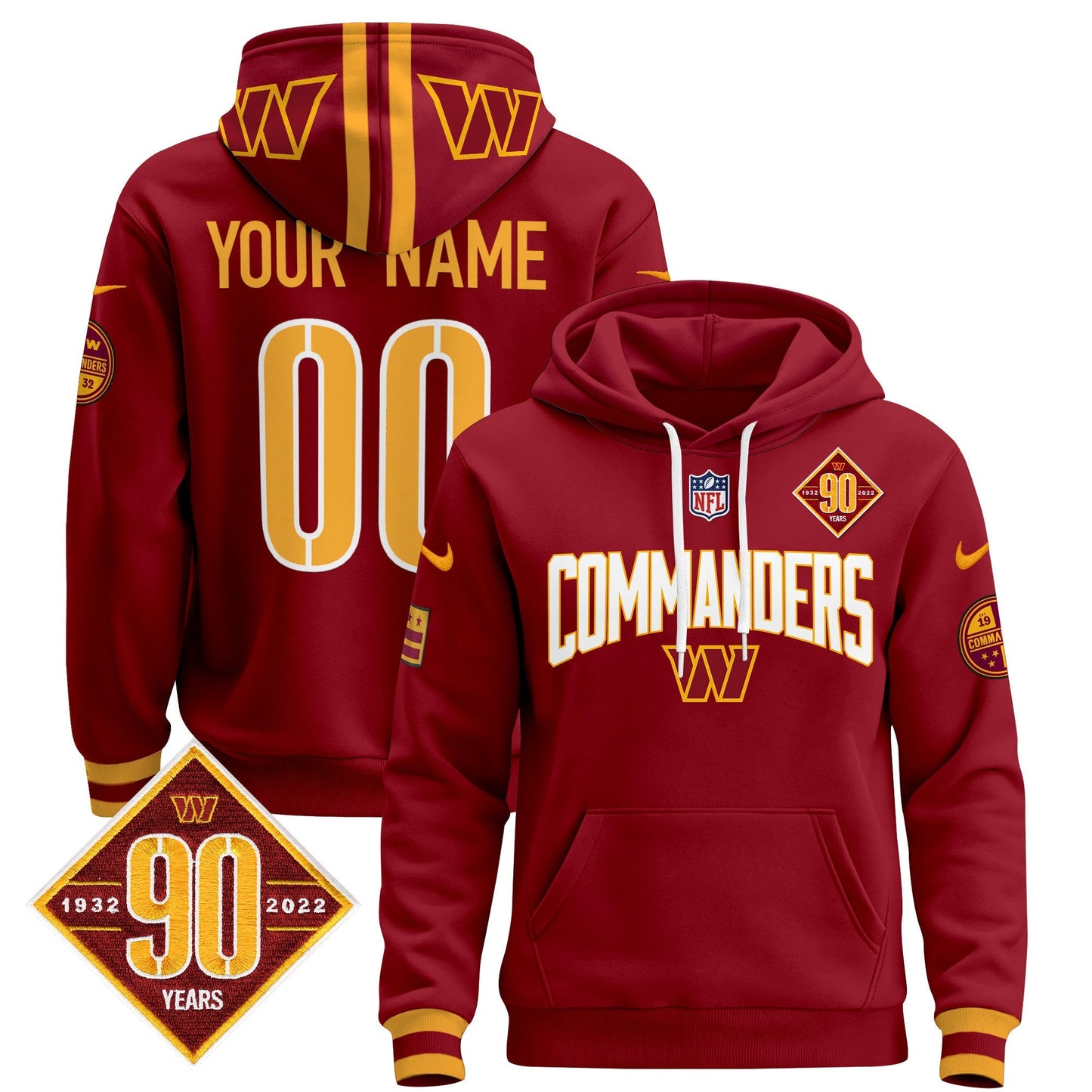 WAS 2024 Custom Pullover Hoodie V2- All Stitched