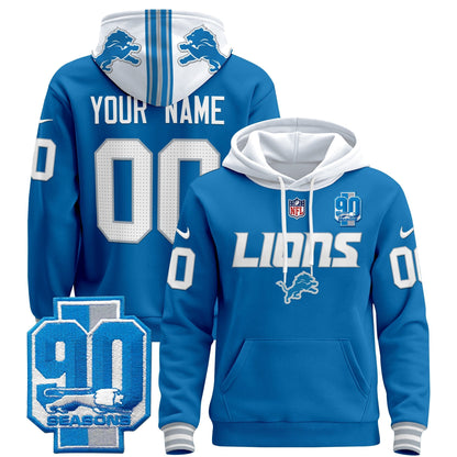 Detroit Lions 2025 Custom Pullover Hoodie V2