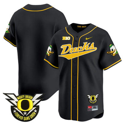 ORE 2024 Forever Gang Green & BIG Patch Vapor Baseball Jersey - All Stitched