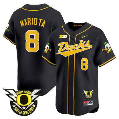 ORE 2024 Forever Gang Green & BIG Patch Vapor Baseball Jersey - All Stitched