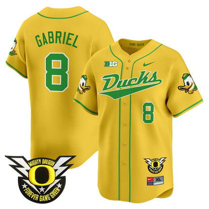 ORE 2024 Forever Gang Green & BIG Patch Vapor Baseball Jersey - All Stitched
