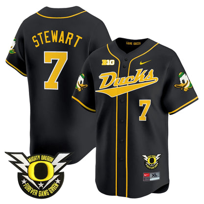ORE 2024 Forever Gang Green & BIG Patch Vapor Baseball Jersey - All Stitched