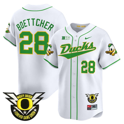 ORE 2024 Forever Gang Green & BIG Patch Vapor Baseball Jersey - All Stitched