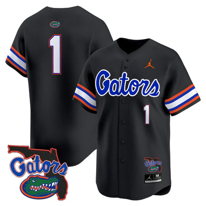 UF 2024 Florida Patch Vapor Baseball Jersey - All Stitched