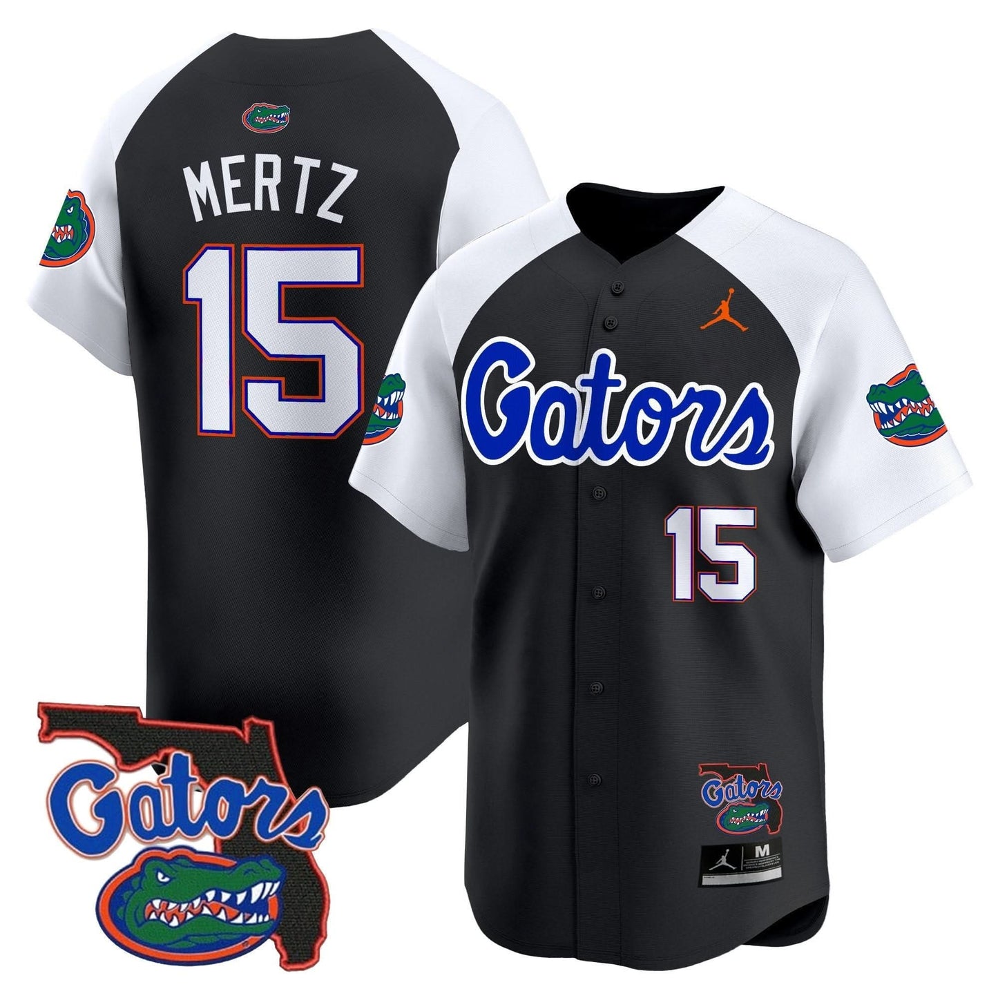 Florida Gators 2024 Florida Patch Vapor Baseball Jersey - All Stitched