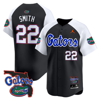 UF 2024 Florida Patch Vapor Baseball Jersey - All Stitched