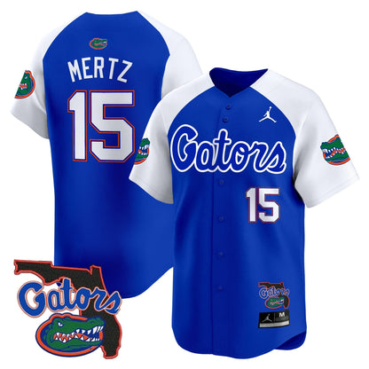 UF 2024 Florida Patch Vapor Baseball Jersey - All Stitched