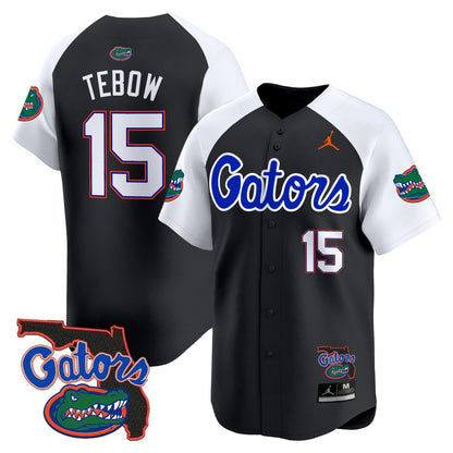 UF 2024 Florida Patch Vapor Baseball Jersey - All Stitched