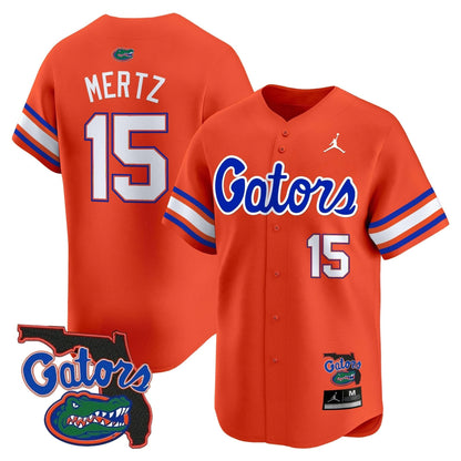 Florida Gators 2024 Florida Patch Vapor Baseball Jersey - All Stitched