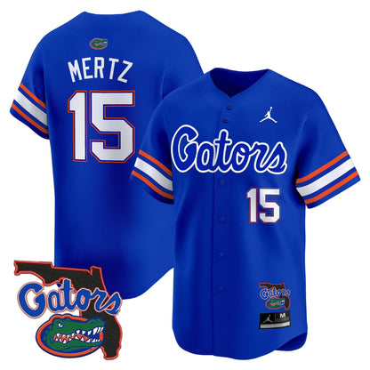 UF 2024 Florida Patch Vapor Baseball Jersey - All Stitched