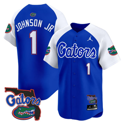UF 2024 Florida Patch Vapor Baseball Jersey - All Stitched